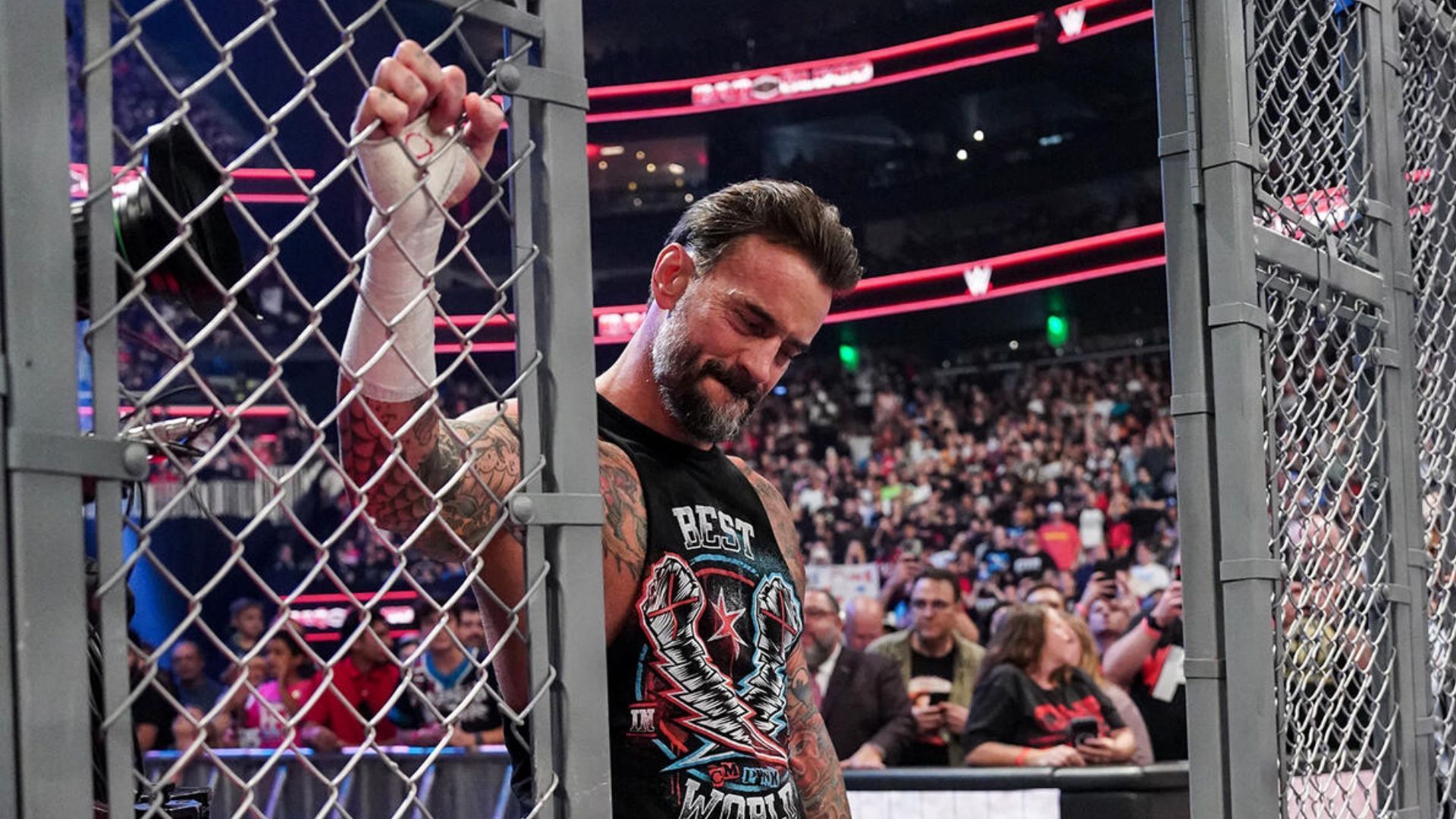 CM Punk at WWE Bad Blood! [Image credit: WWE.com]