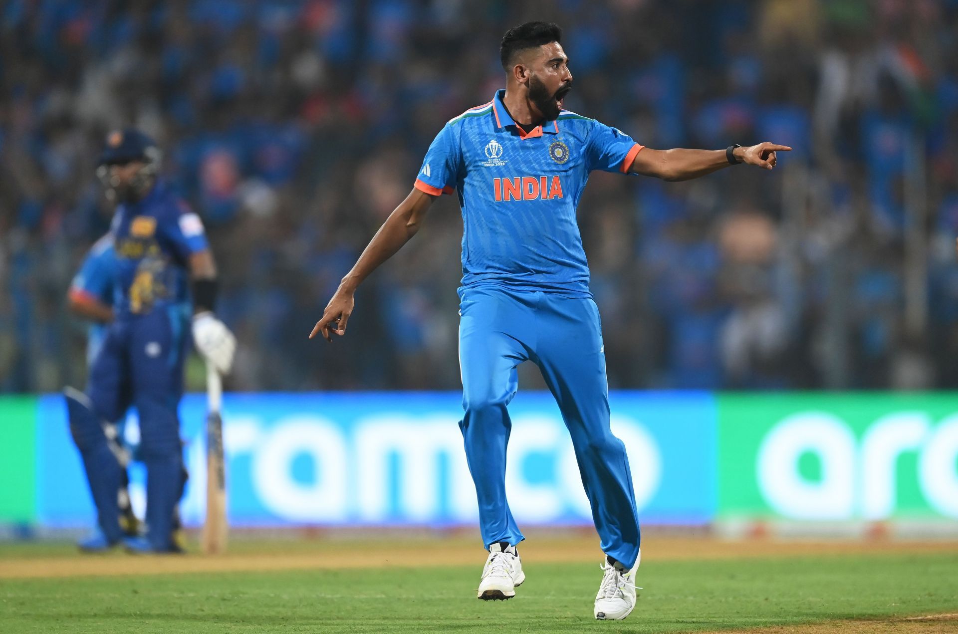 Mohammed Siraj was part of India&#039;s playing XI throughout the 2023 ODI World Cup. [P/C: Getty]