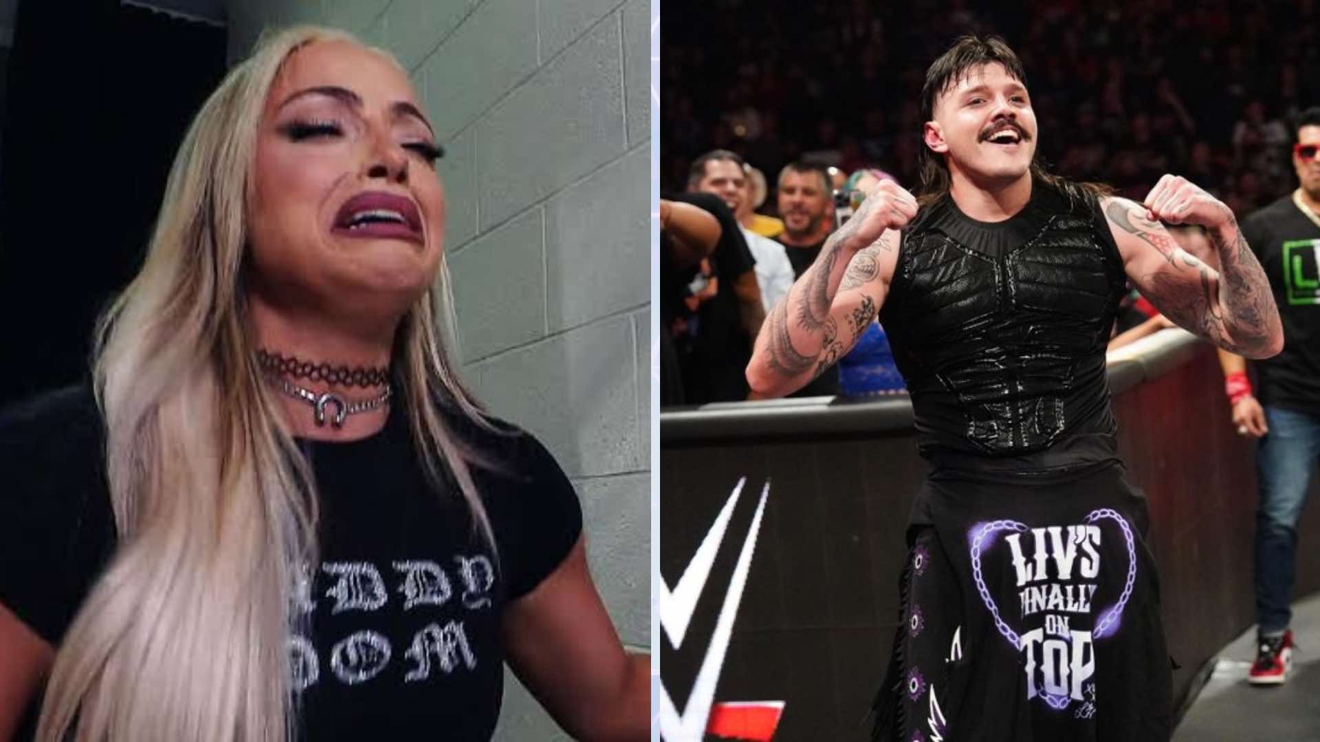 Liv Morgan (left) and Dominik Mysterio (right) [Image Credits: WWE.com and Dominik Mysterio