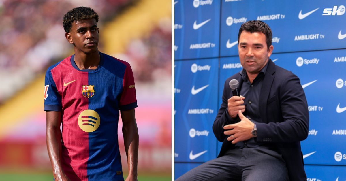 L to R: Lamine Yamal and Deco (All images sourced from Getty)