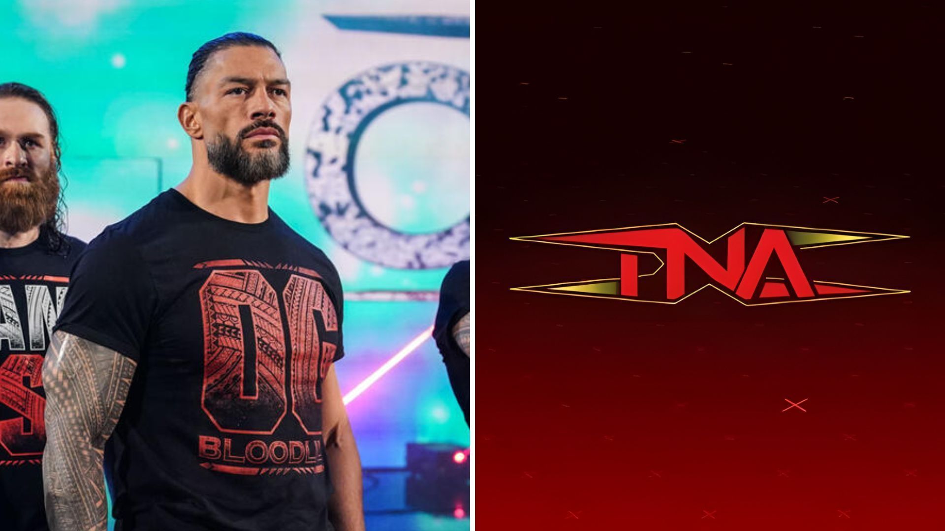 Roman Reigns could be confronted by a TNA star [Image credits: WWE.com and TNA on X]