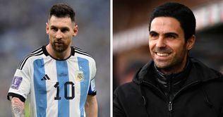 "The difference is huge" - When Mikel Arteta picked between Lionel Messi and Cristiano Ronaldo
