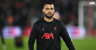 Ipswich star stretchered off ground after he collapses following clash with Liverpool ace Cody Gakpo