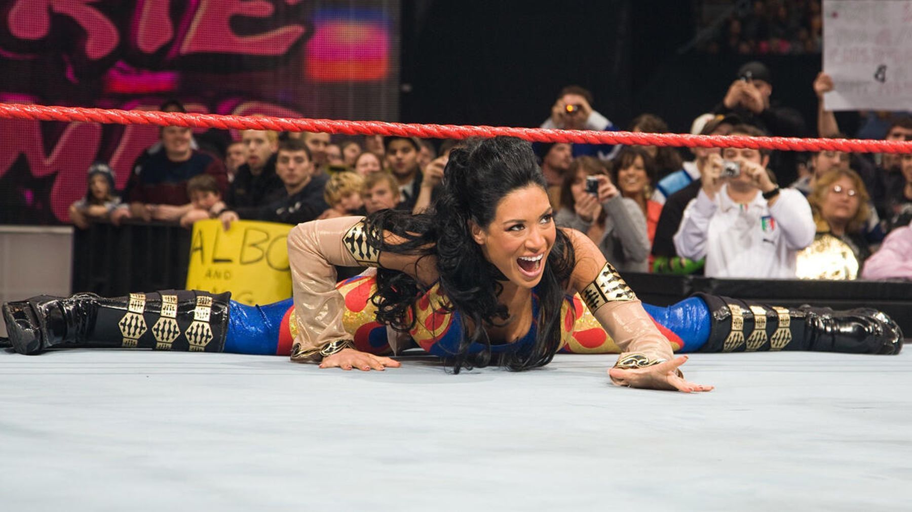 Melina was missing! (image via WWE)