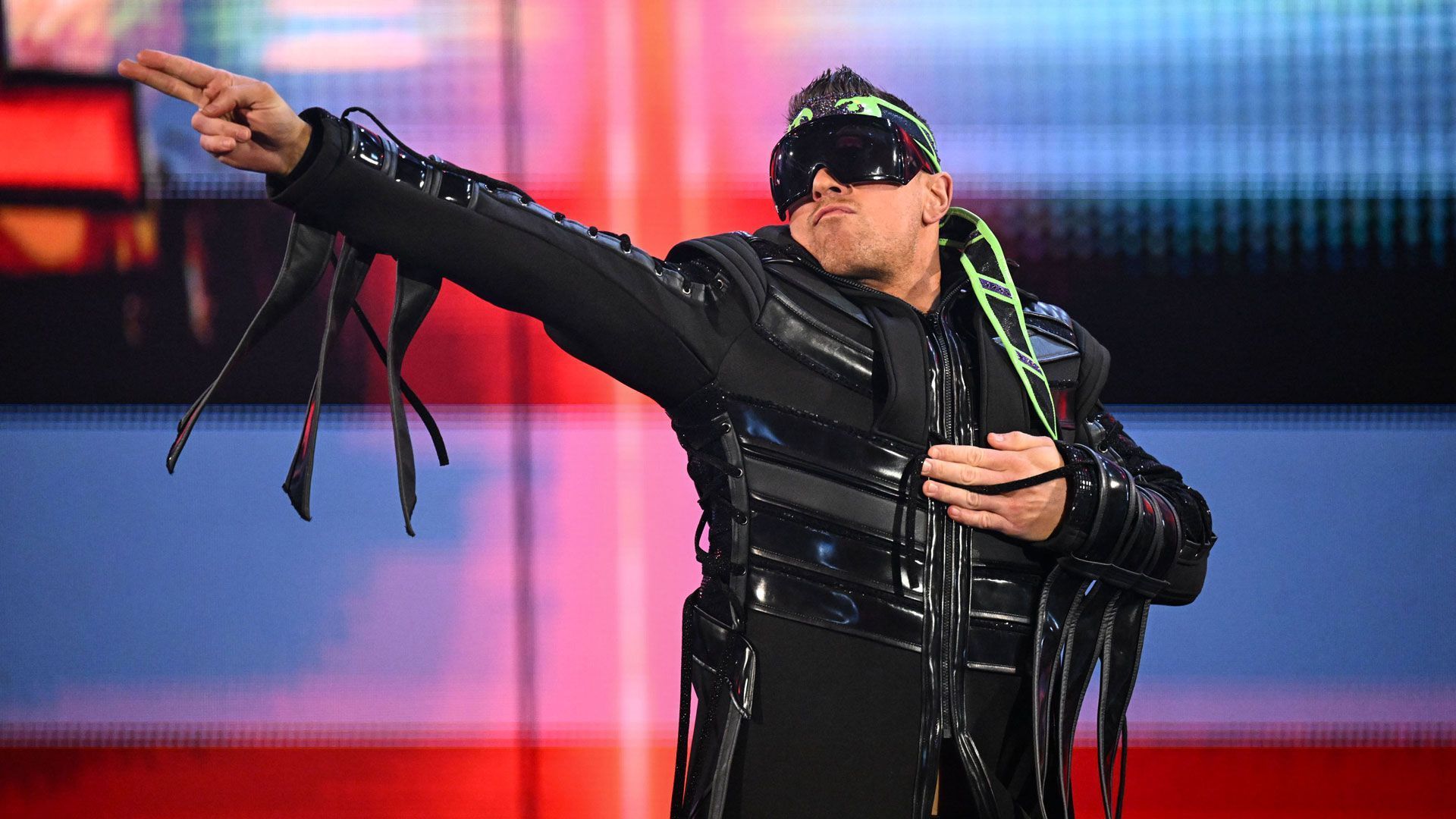 The Miz heads to the ring on WWE RAW