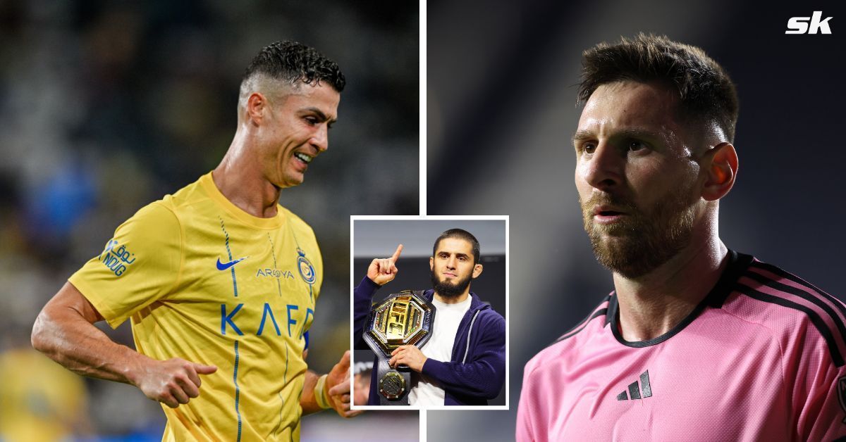 Lionel Messi or Cristiano Ronaldo? UFC star Islam Makhachev picks favorite between 2 superstars (Source: All images from Getty)