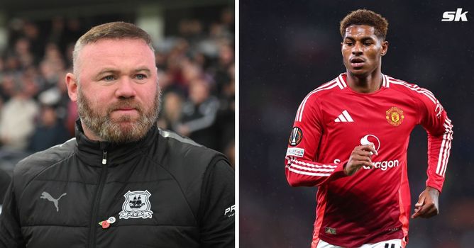 After spotting Marcus Rashford in Manchester United training during his visit to Carrington, Wayne Rooney makes ‘embarrassing’ claim about forward