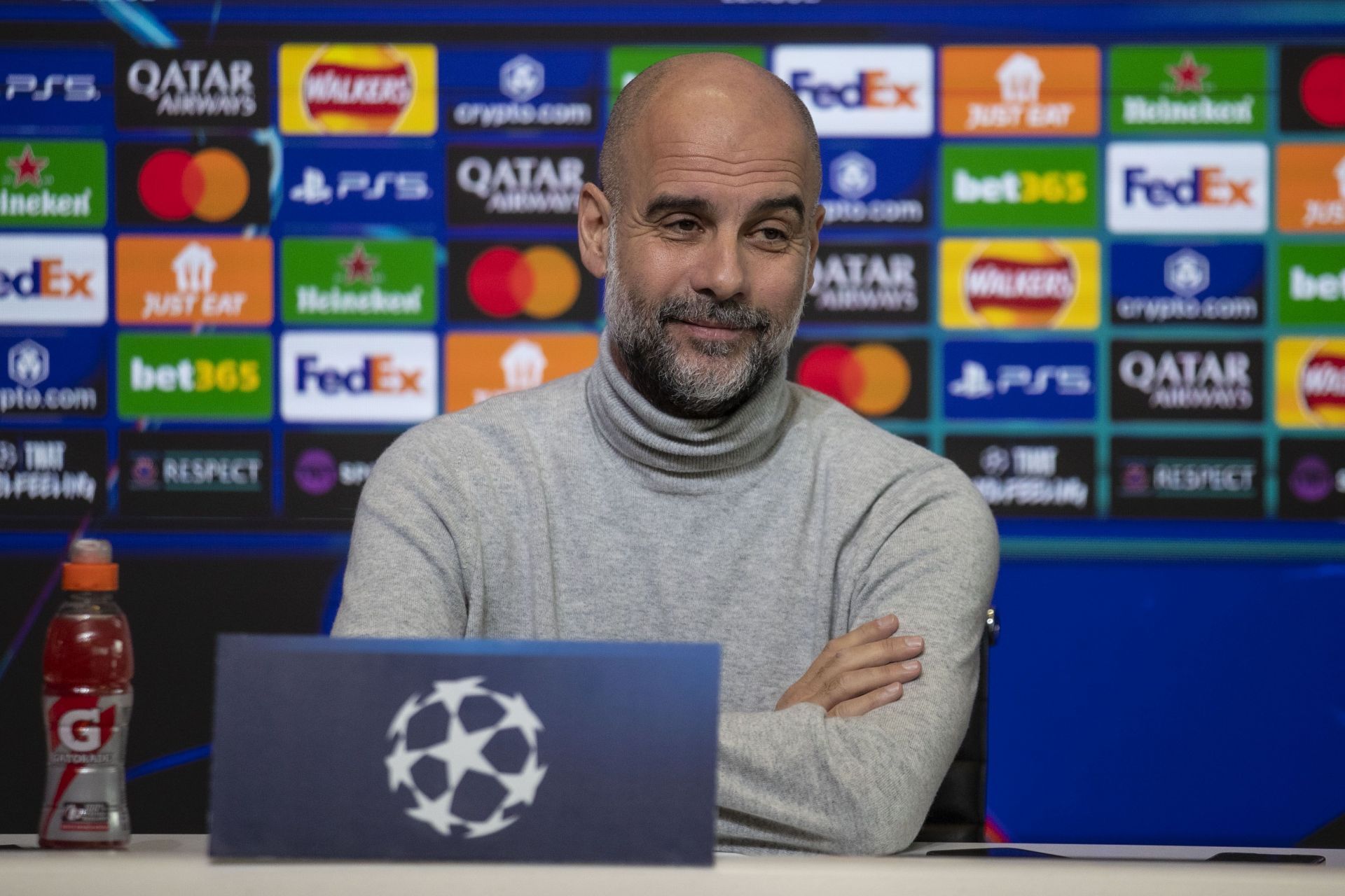 Manchester City Training Session And Press Conference - UEFA Champions League 2024/25 League Phase MD8 - Source: Getty