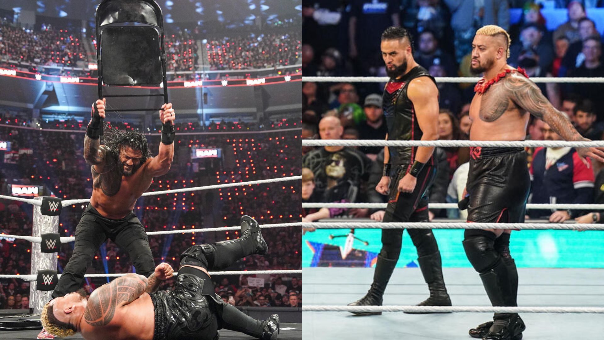 Solo Sikoa lost to Roman Reigns on WWE RAW (Image Credits: WWE.com)