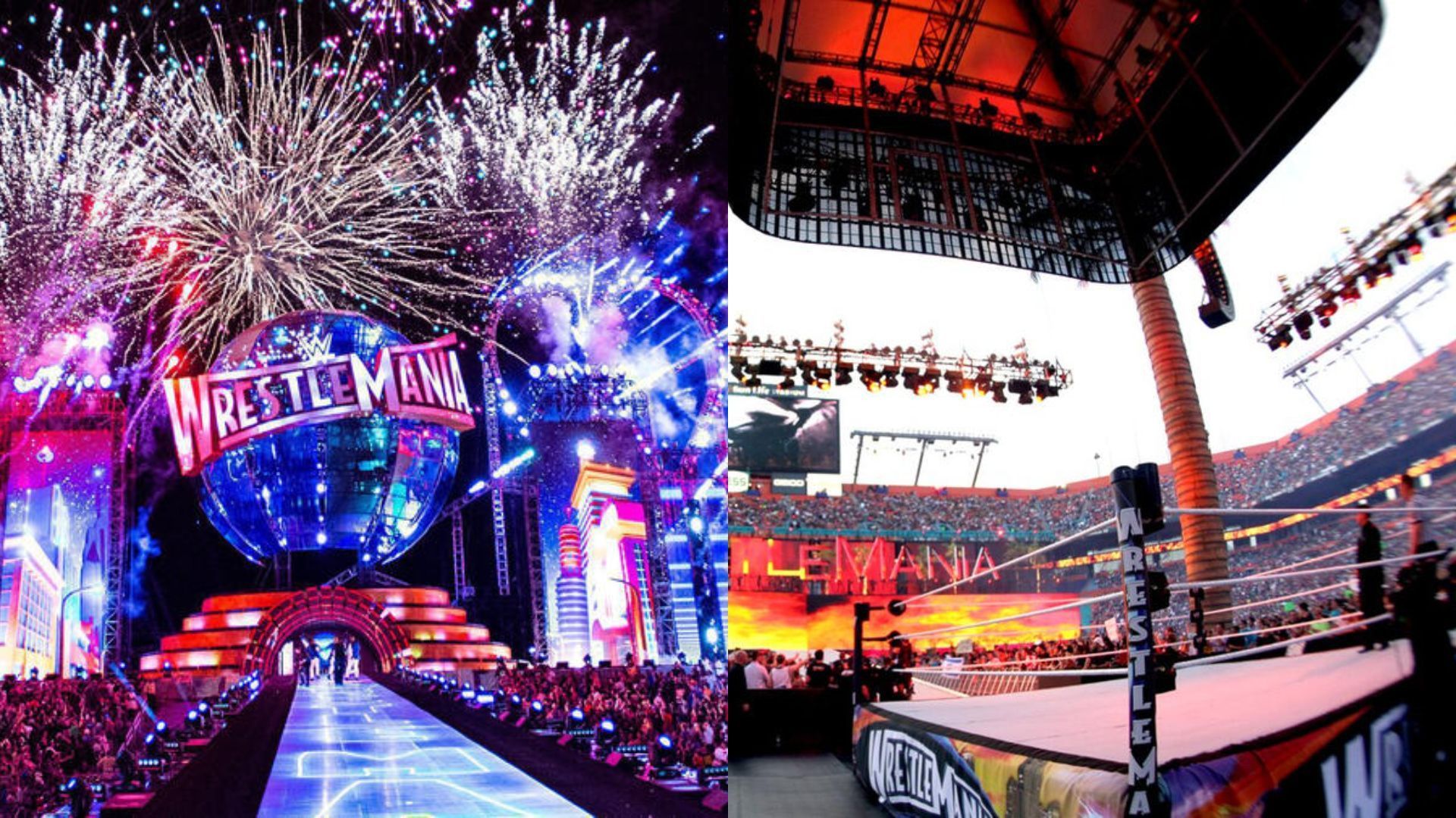 WWE WrestleMania stage (Image Credits: WWE.com)