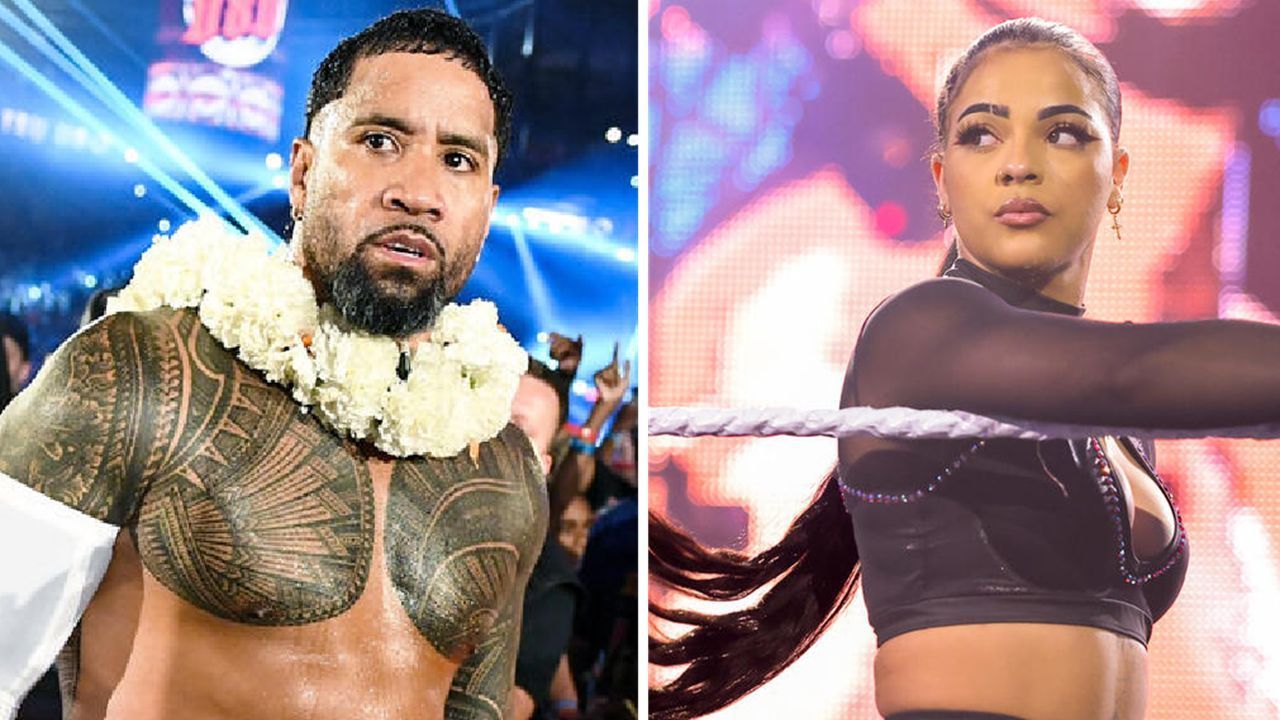 Jey Uso and Jaida Parker (via WWE