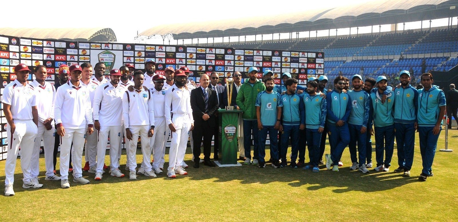 The Pakistan-West Indies Test series ended in a 1-1 draw. [P/C: Pakistan Cricket/X]