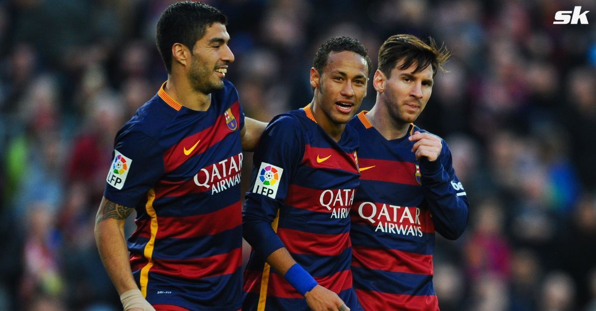 L to R: Luis Suarez, Neymar and Lionel Messi (All images sourced from Getty)