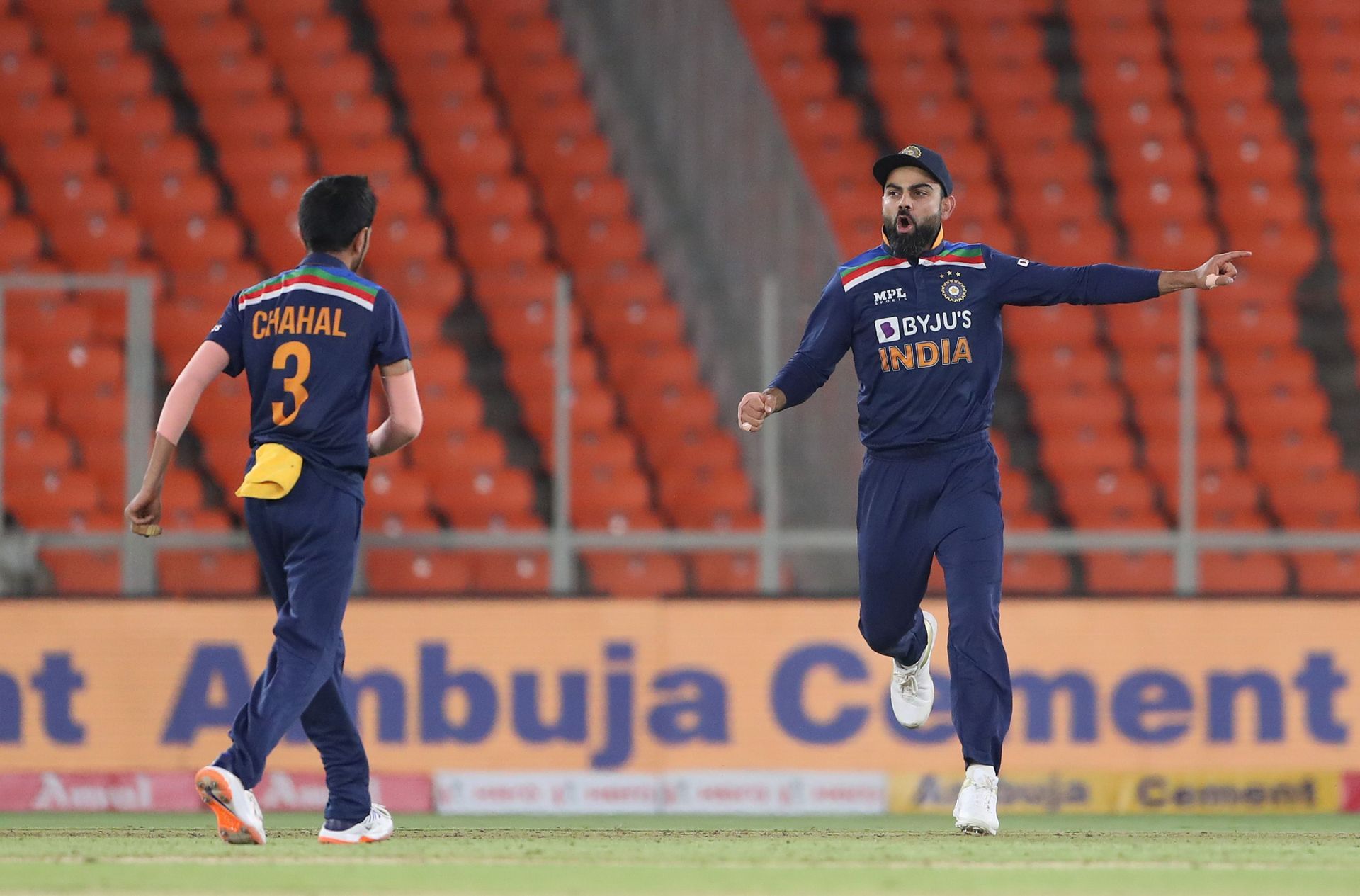 Chahal was targetted by the England batters in the middle overs [Credit: Getty]