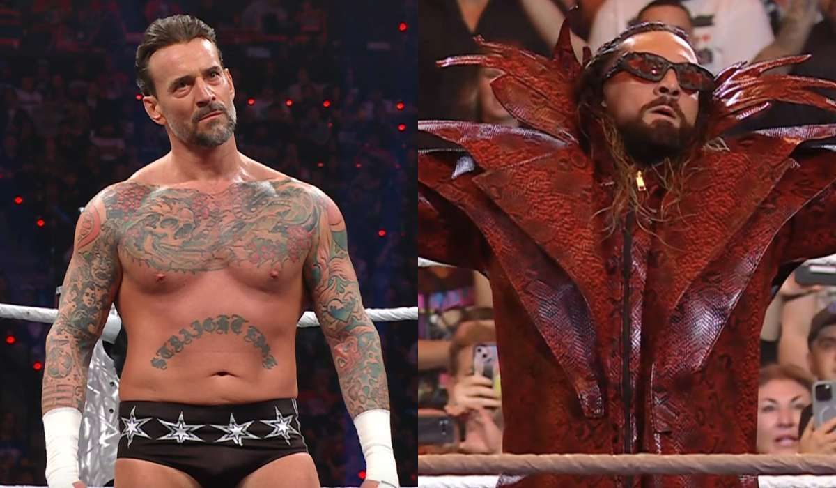 CM Punk (L) and Seth Rollins (R). Photo credit: X/Netflix 