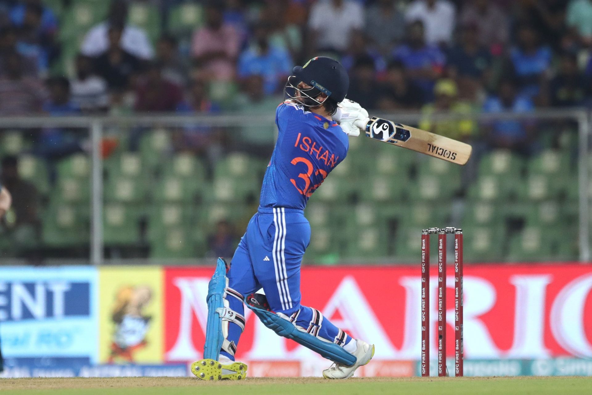 Ishan Kishan has scored 796 runs at a strike rate of 124.37 in 32 T20Is. [Getty]