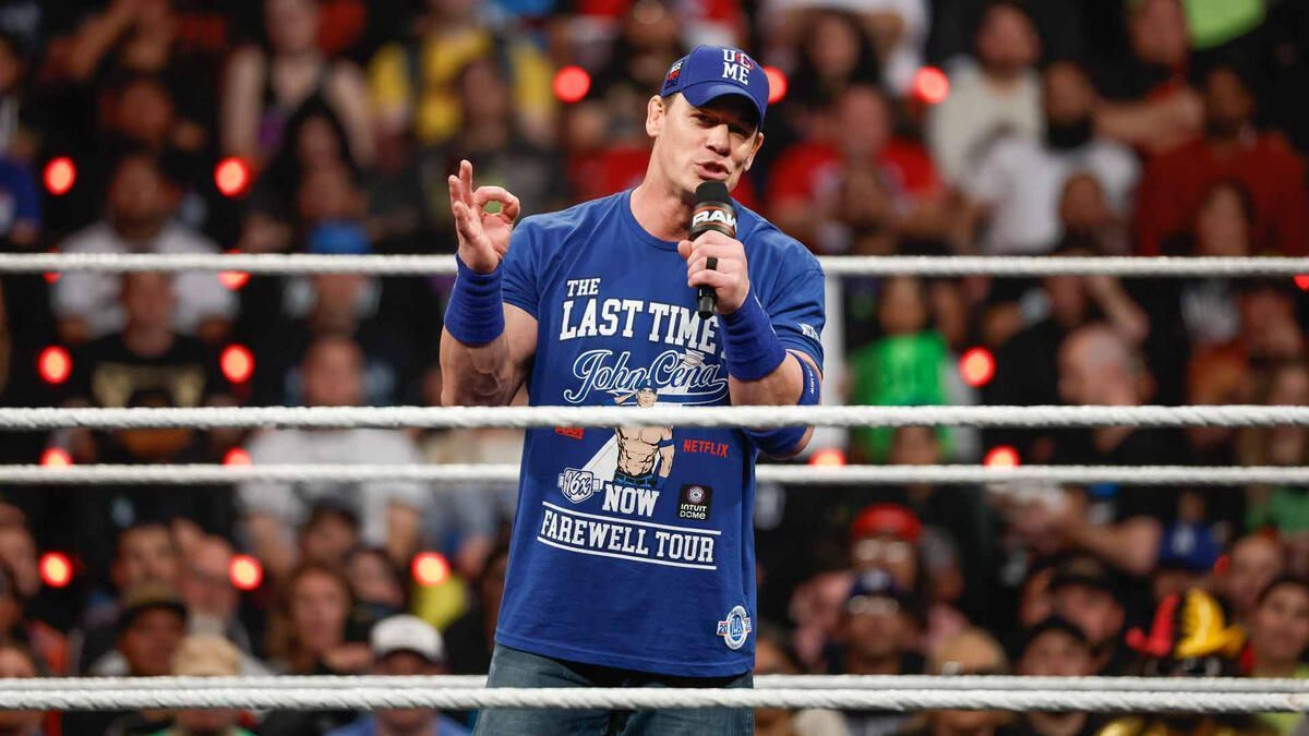 John Cena on RAW (Picture Courtesy: WWE.com)