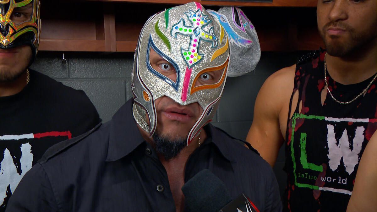 Rey Mysterio was supposed to be in action next week. (Image via WWE.com)