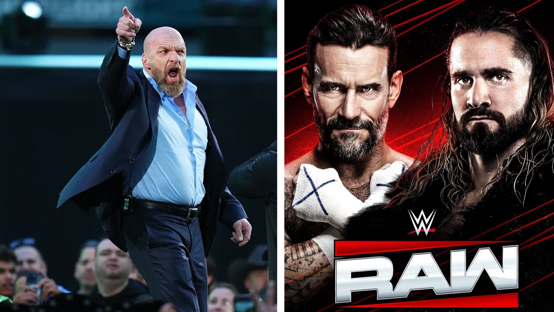 Triple H could make some last-minute changes to WWE RAW on Netflix [Credit: Triple H on X &amp; WWE.com]