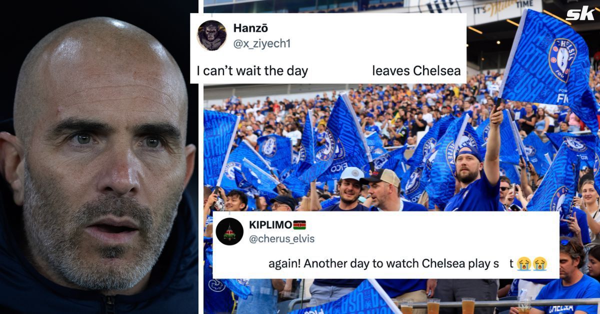 &ldquo;Another day to watch Chelsea play s**t&rdquo; - Fans unhappy with Enzo Maresca naming 22-year-old star in line-up to face Manchester City