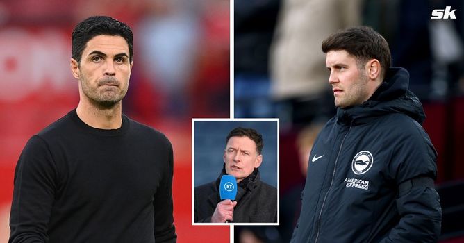 "There is more to come from Mikel Arteta's side" - Chris Sutton predicts result for Brighton vs Arsenal