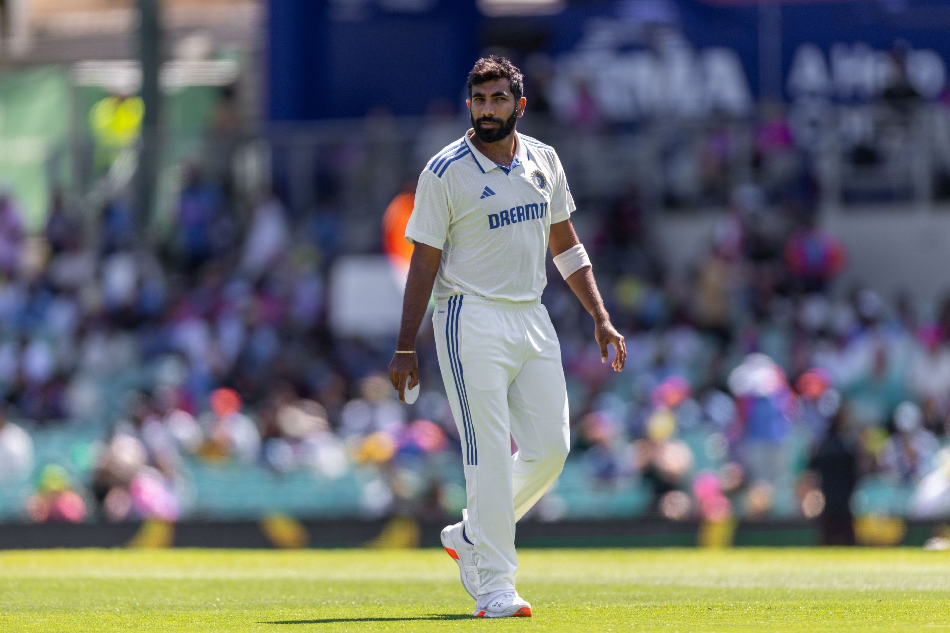 Jasprit Bumrah was adjudged the Player of the Series. Source: Getty