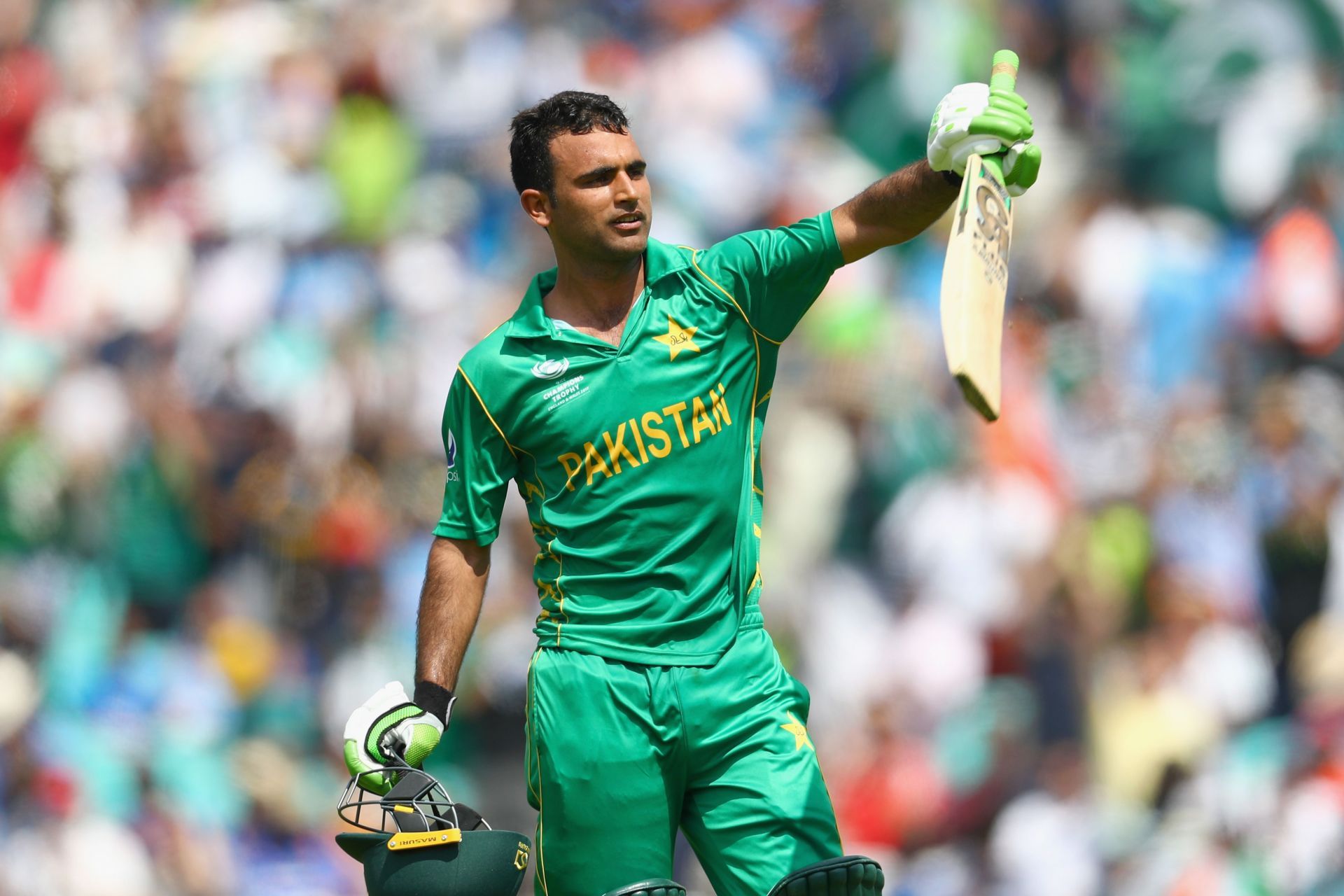 Fakhar stunned India with his brilliant century in the 2017 Champions Trophy final [Credit: Getty]