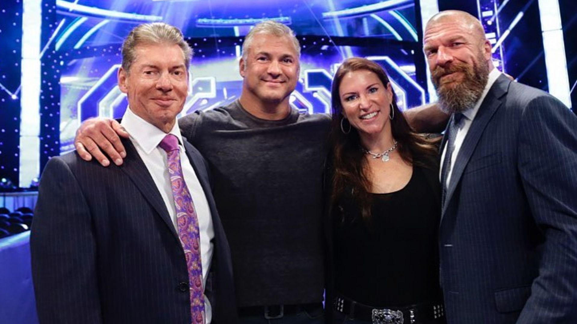 The McMahon family (Image credit: Stephanie McMahon