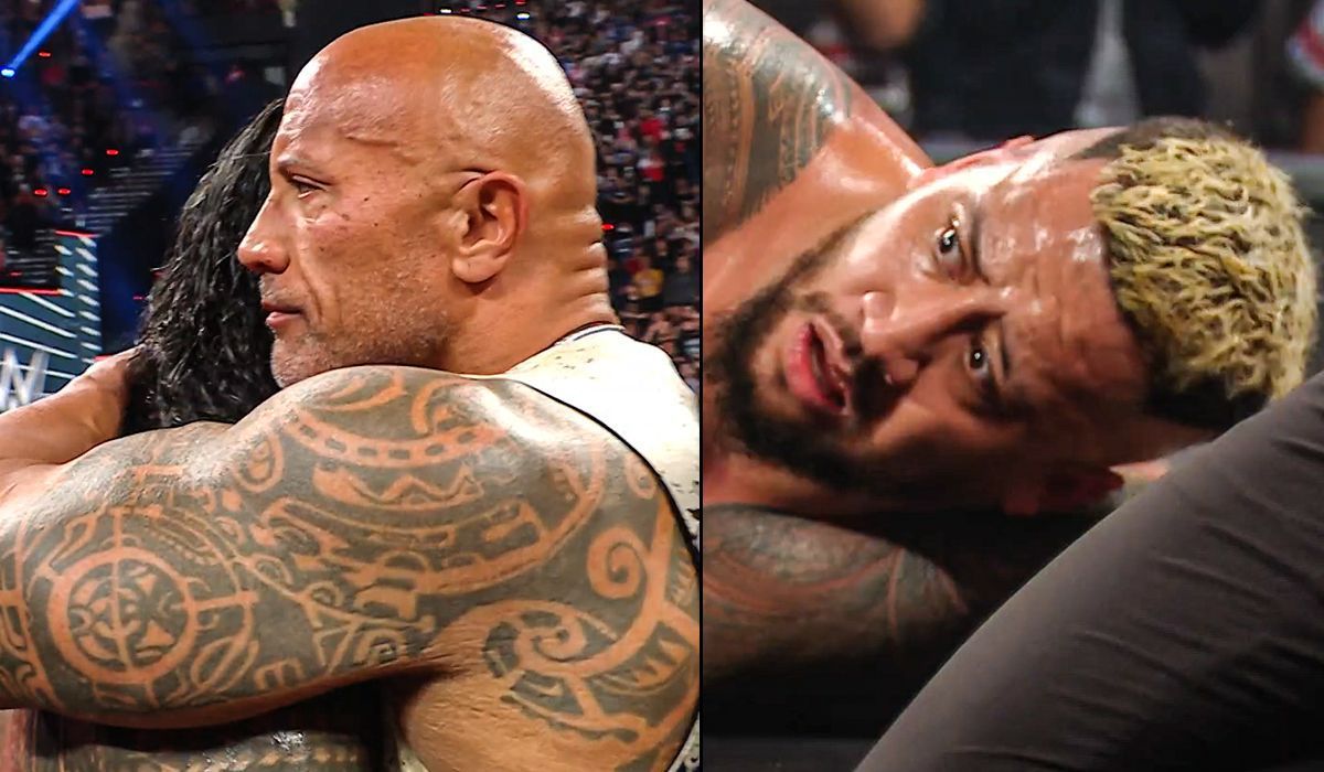 The Rock is now a babyface star &amp; Solo Sikoa has no longer Ula Fala. [Image credits: WWE.com]