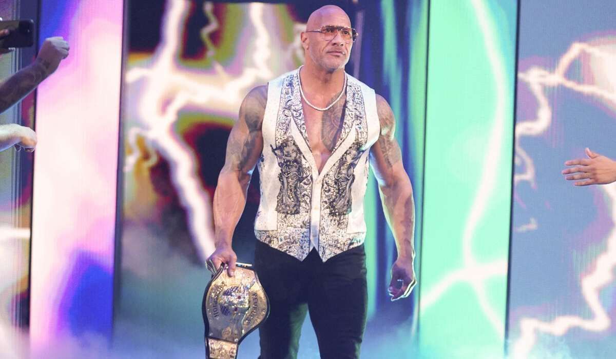 The Rock. Photo credit: WWE.com