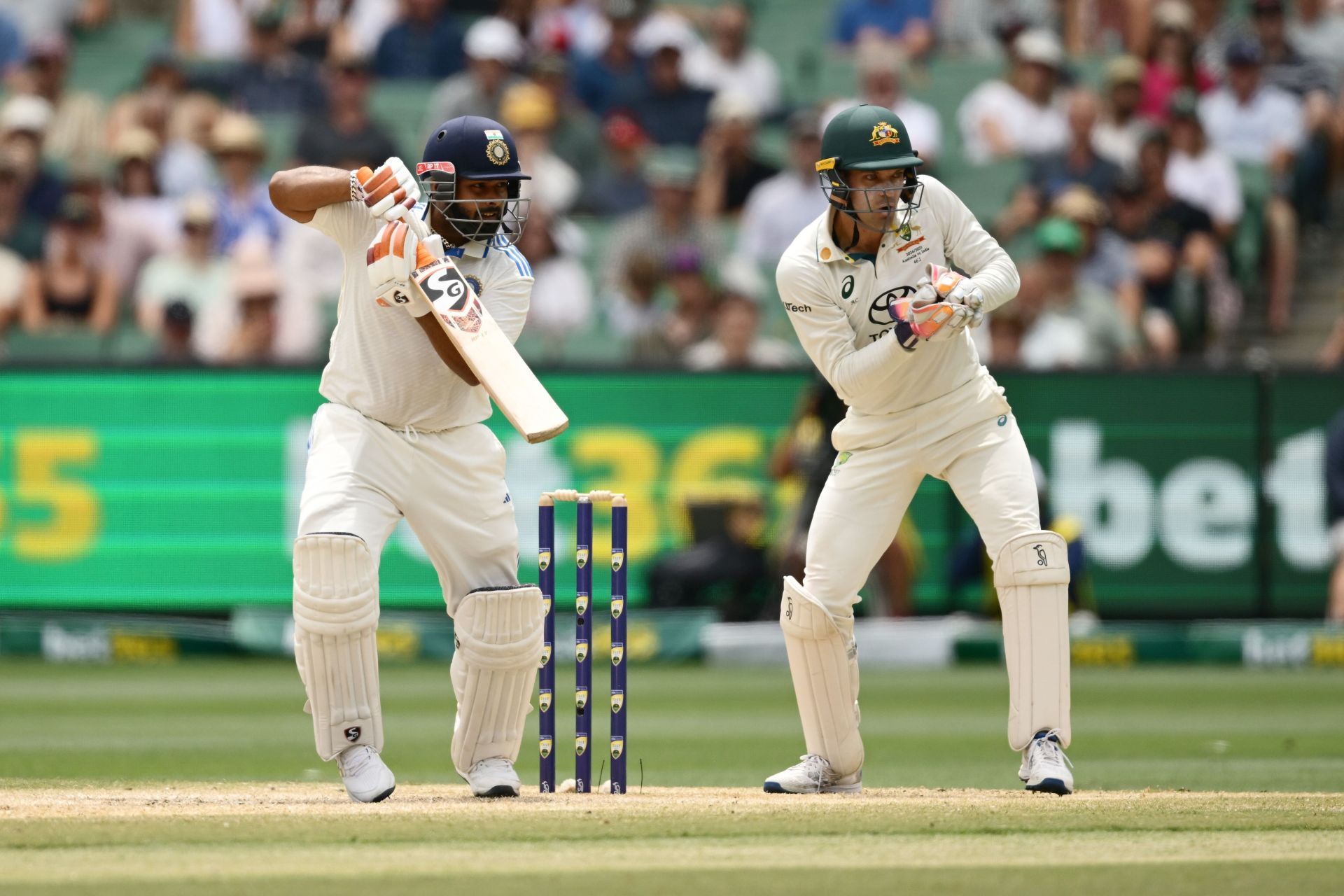 Rishabh Pant has a top score of 37 in BGT 2024-25. [P/C: Getty]