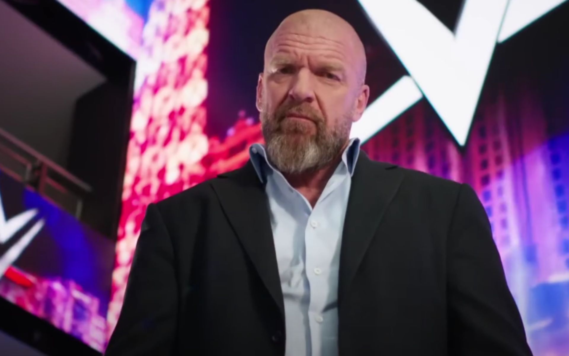 Triple H in the promotional video for WrestleMania (Pic Courtesy: WWE on YouTube)