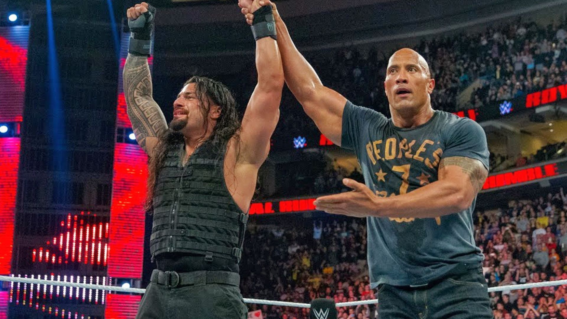 Roman Reigns, The Rock