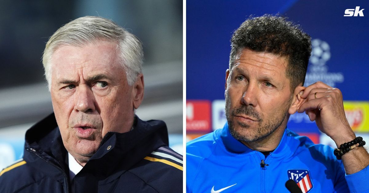 Carlo Ancelotti and Diego Simeone (both images via Getty)