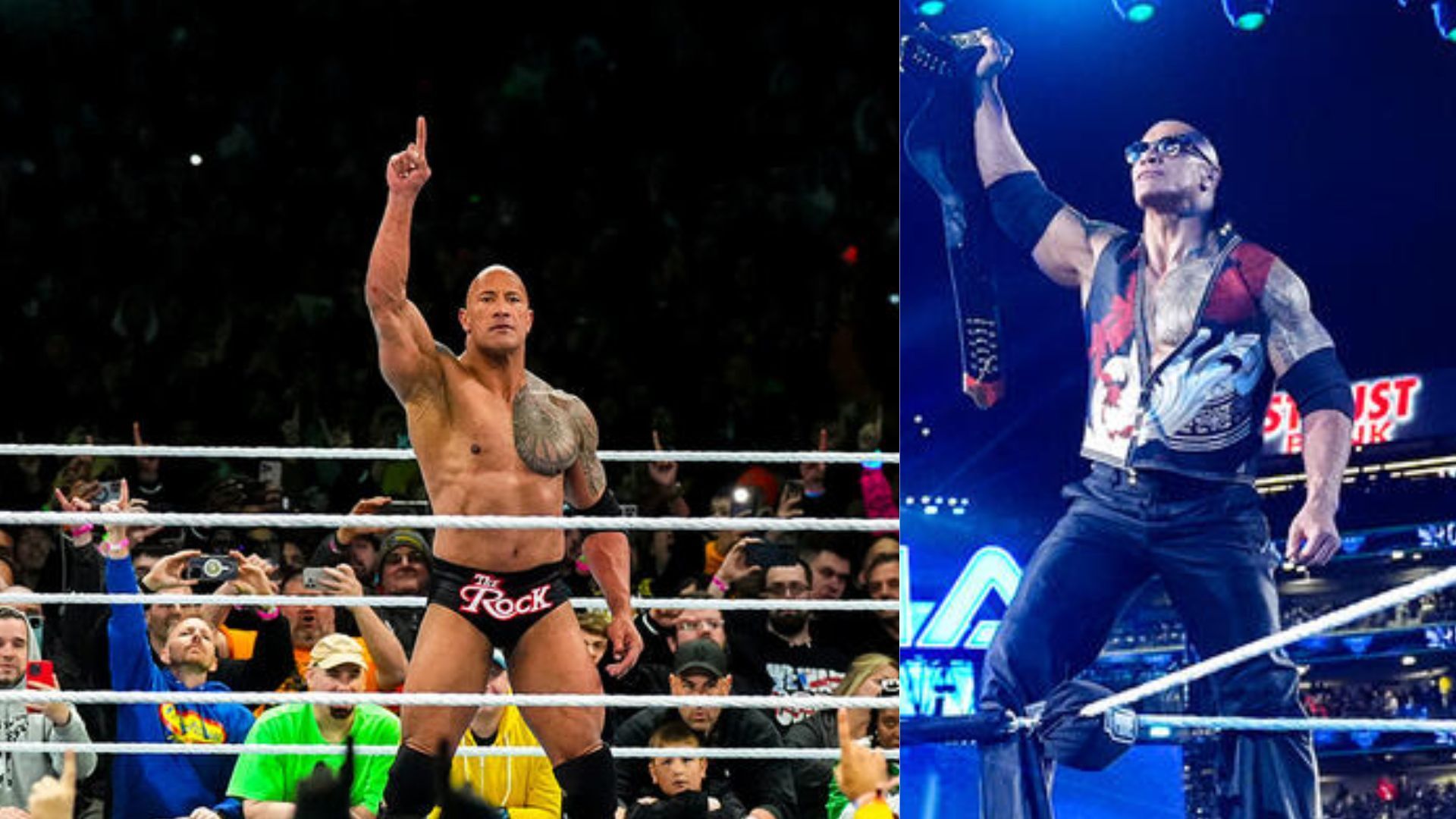 The Rock returned to the squared circle at WrestleMania XL (Image Credits: WWE.com)