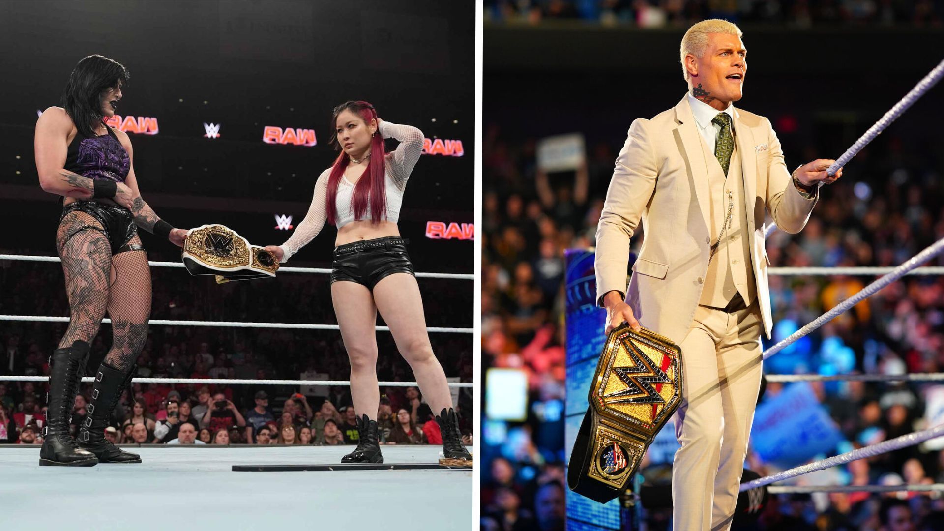 WWE has crowned many new champions last year [Image Credits: WWE.com]