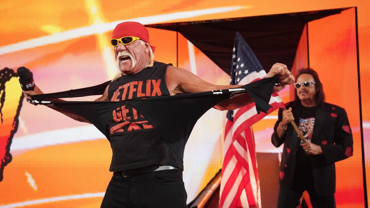 Hulk Hogan was booed on RAW (via WWE.com)