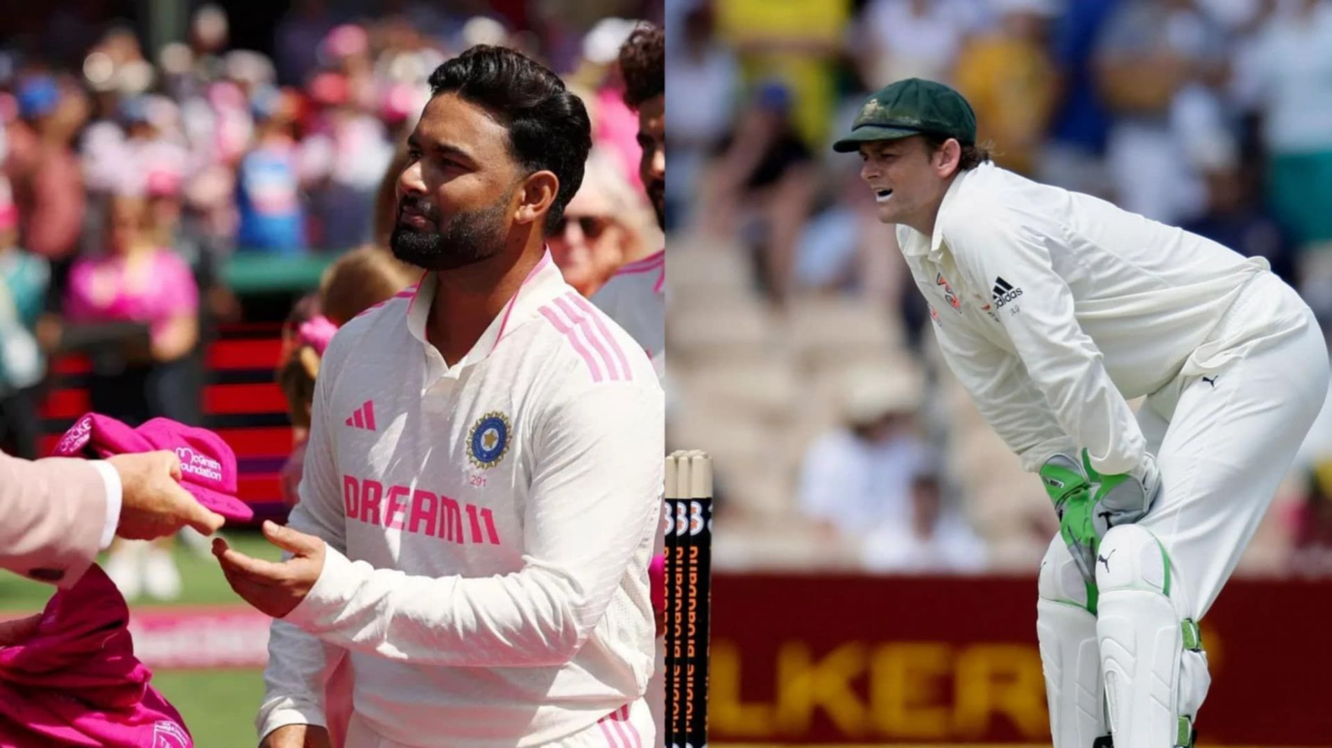 Rishabh Pant vs Adam Gilchrist (Image: Getty)