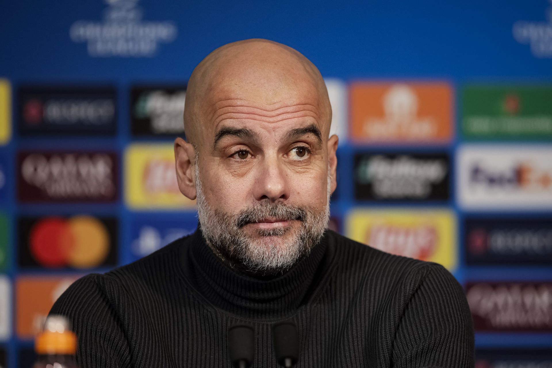 Manchester City Training Session And Press Conference - UEFA Champions League 2024/25 League Phase MD7 - Source: Getty