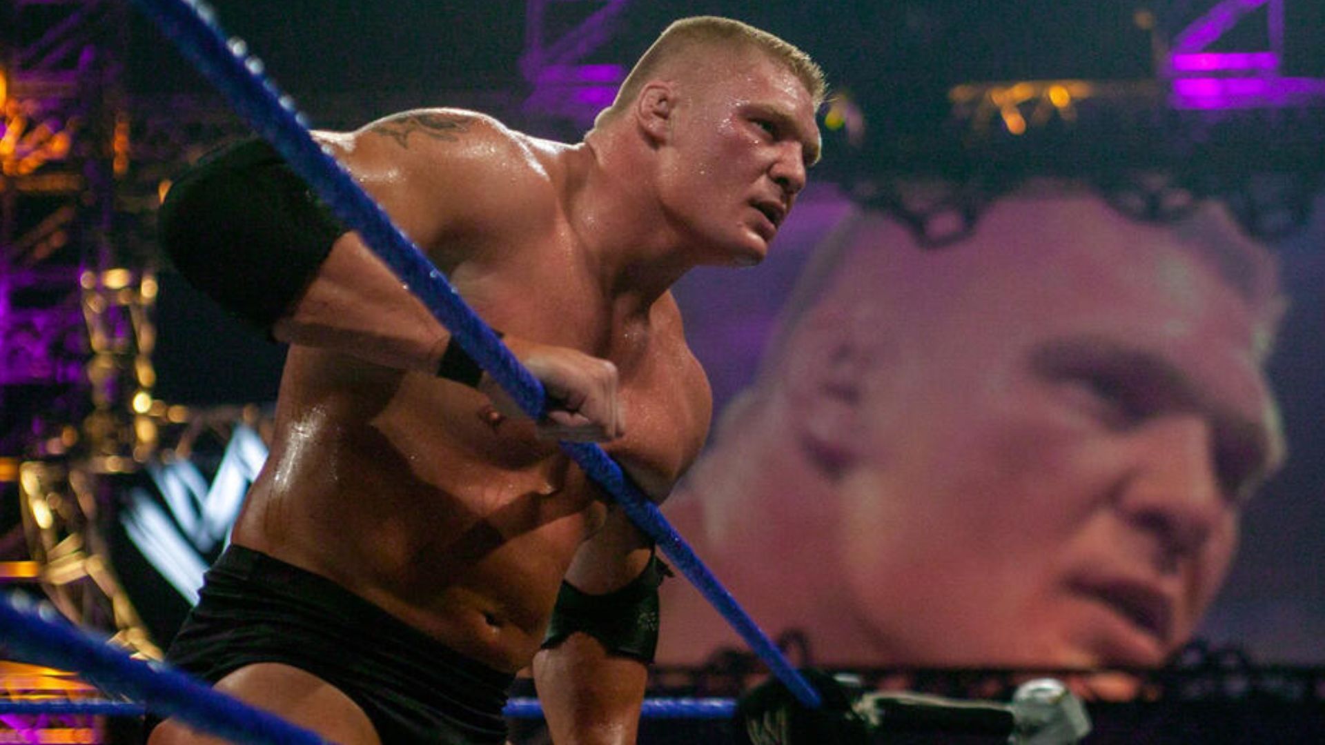 Brock Lesnar in his early days! [Image credit: WWE.com]