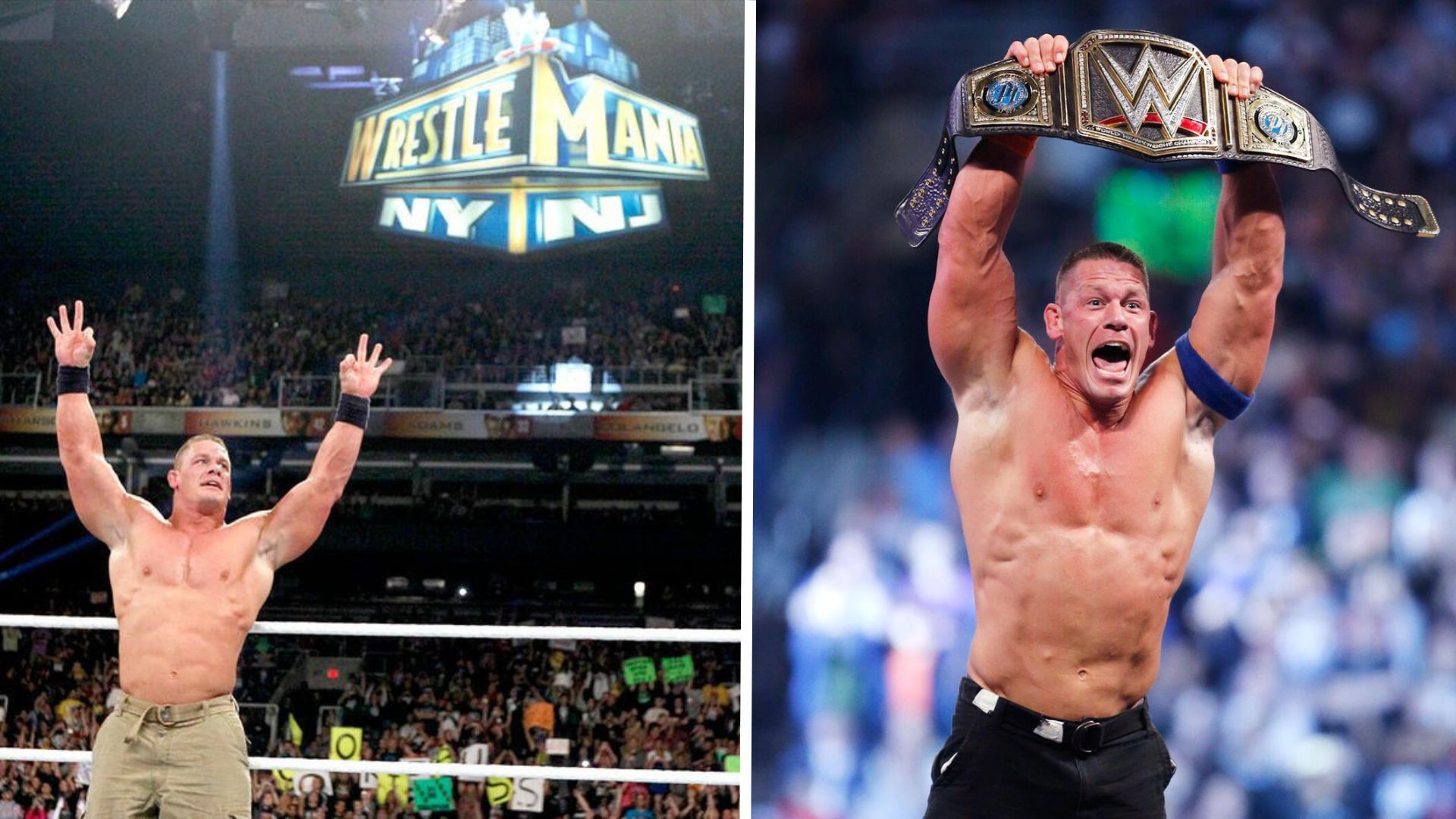 John Cena is a 16-time World Champion [Image Credits: WWE.com]