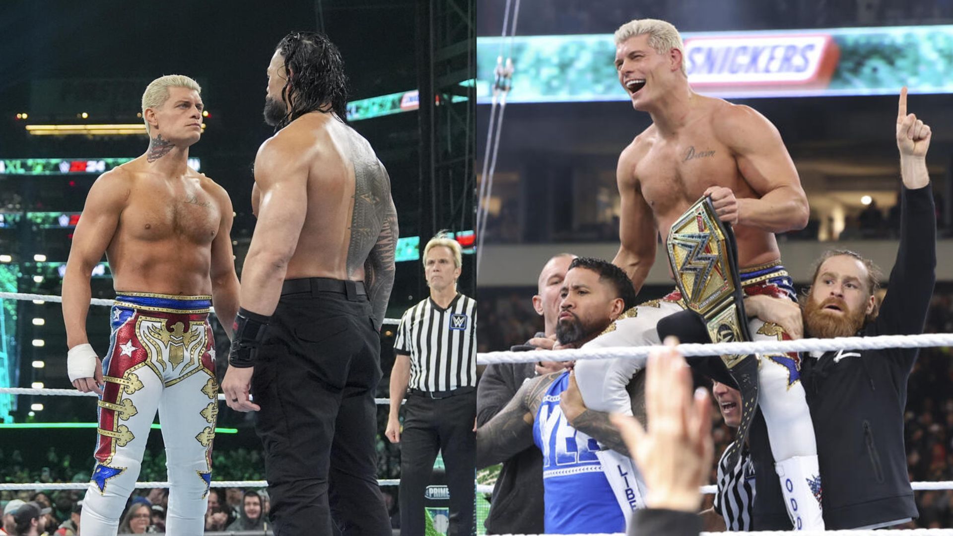 Cody Rhodes and Roman Reigns main evented WrestleMania XL (Image Credits: WWE.com)