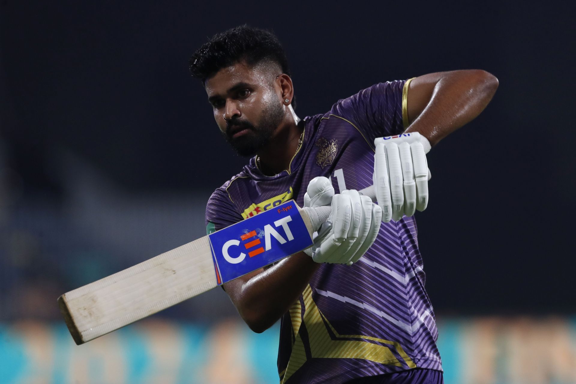 Iyer lent solidity to KKR&#039;s middle order in IPL 2024 [Credit: Getty]