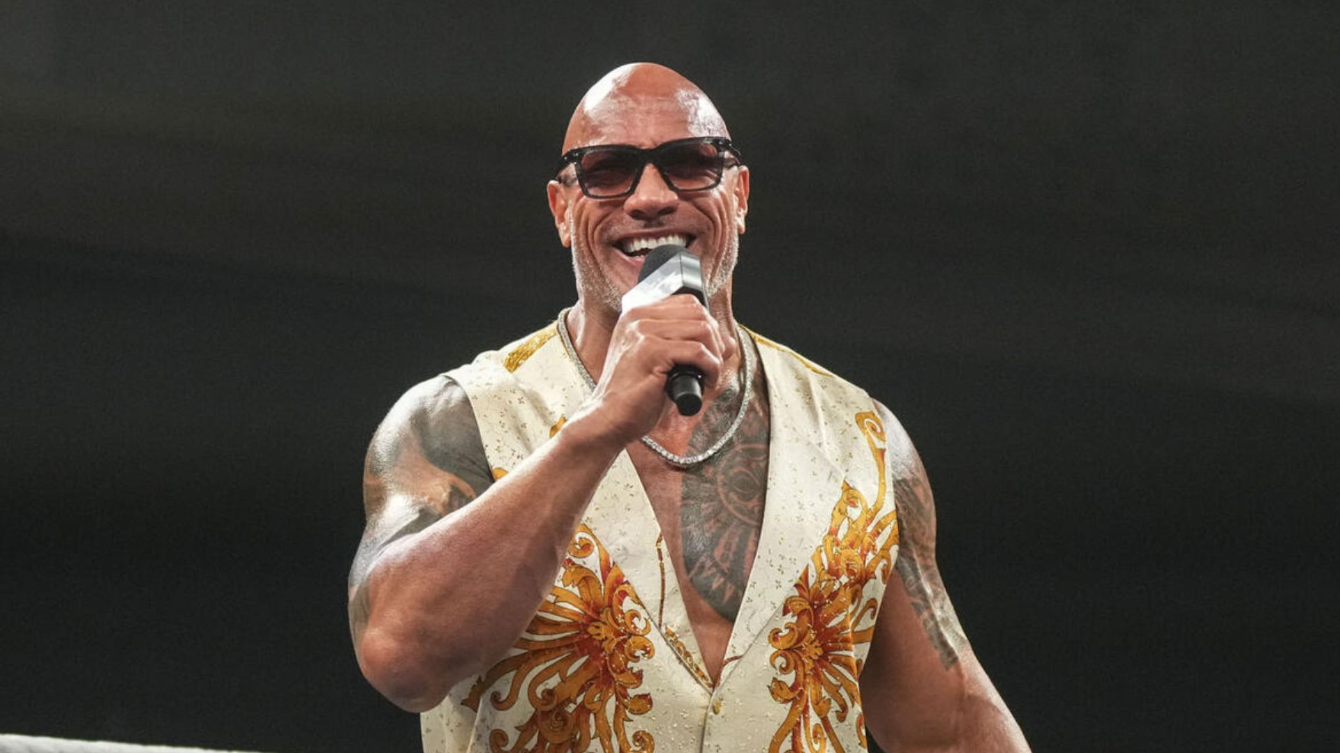 The Rock on NXT! [Image credit: WWE.com]