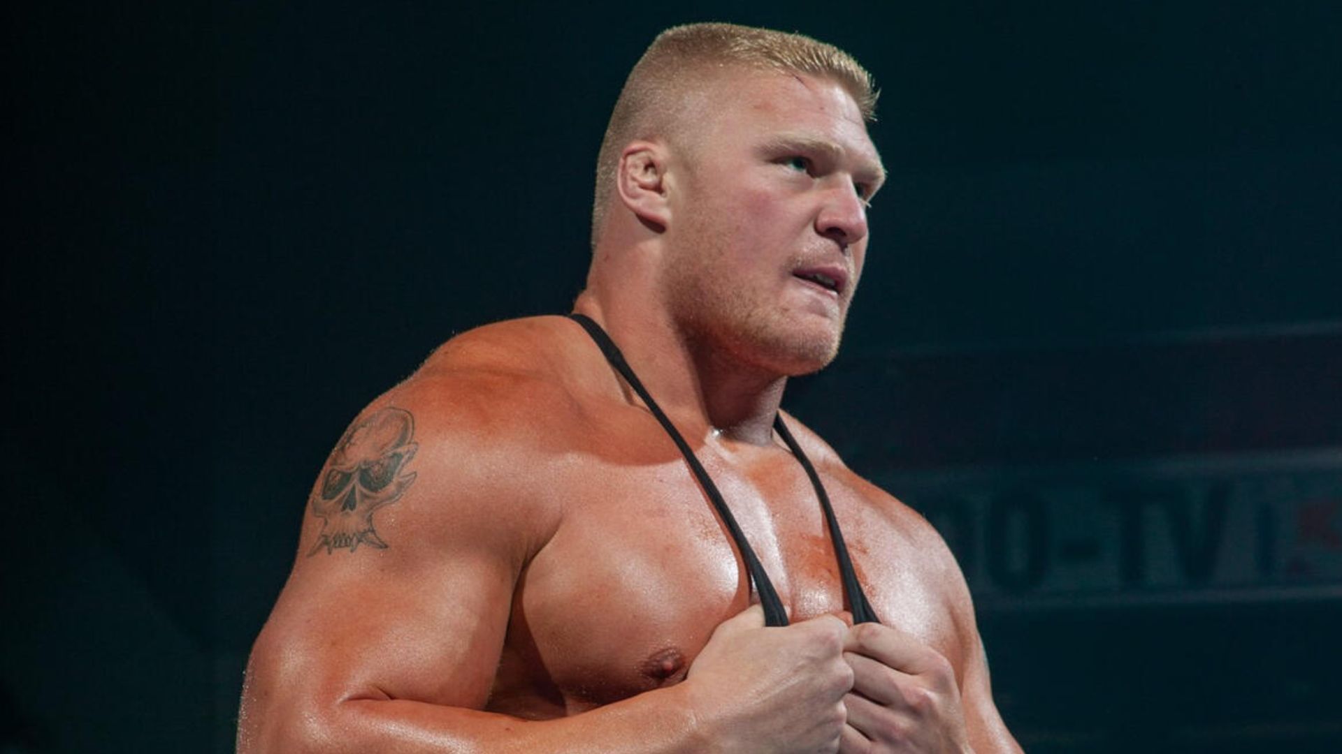 Brock Lesnar in his early days! [Image credit: WWE.com]