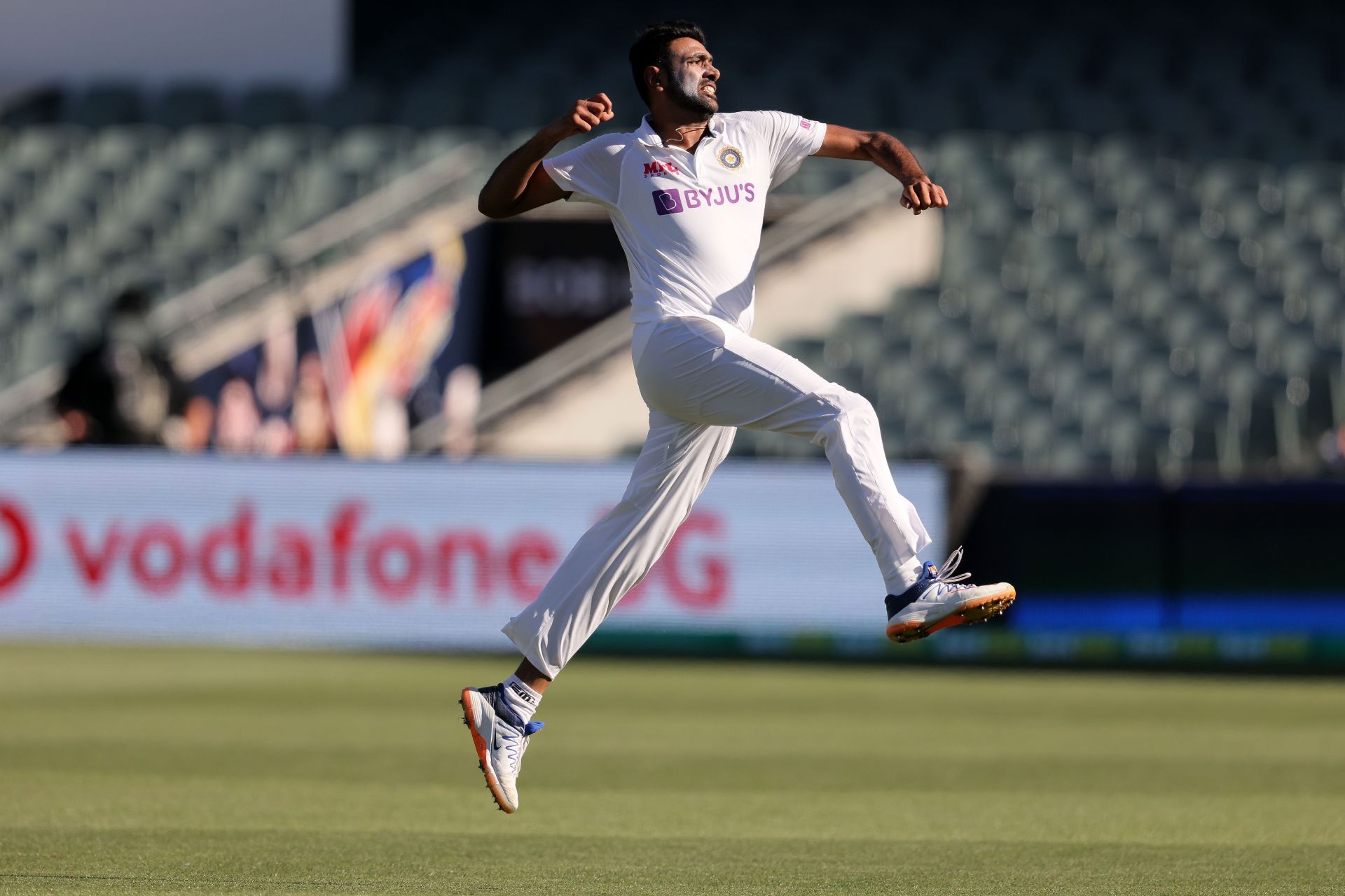 Ravichandran Ashwin celebrates Steve Smith&#039;s wicket. (Credits: Getty)