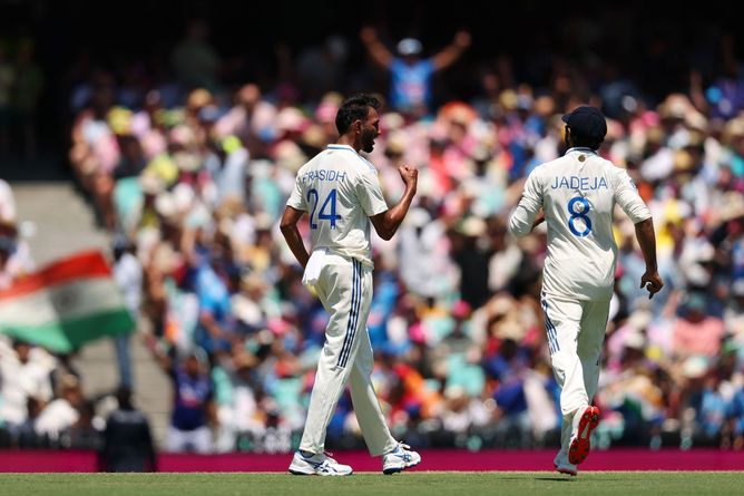 [Watch] Prasidh Krishna dismisses debutant Beau Webster for 57 as Australia lose their 9th wicket on Day 2 of 2024-25 BGT 5th Test