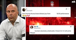 "Don’t let this Nunez brace distract you", "Won’t get the praise" - Fans salute 25-year-old Liverpool star for '10/10' display in 2-0 win at Brentford