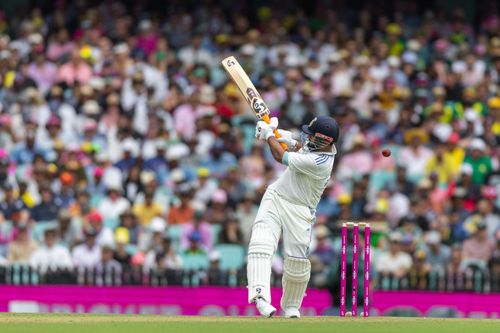 Rishabh Pant struck three fours and a six during his 40-run knock. [P/C: Getty]