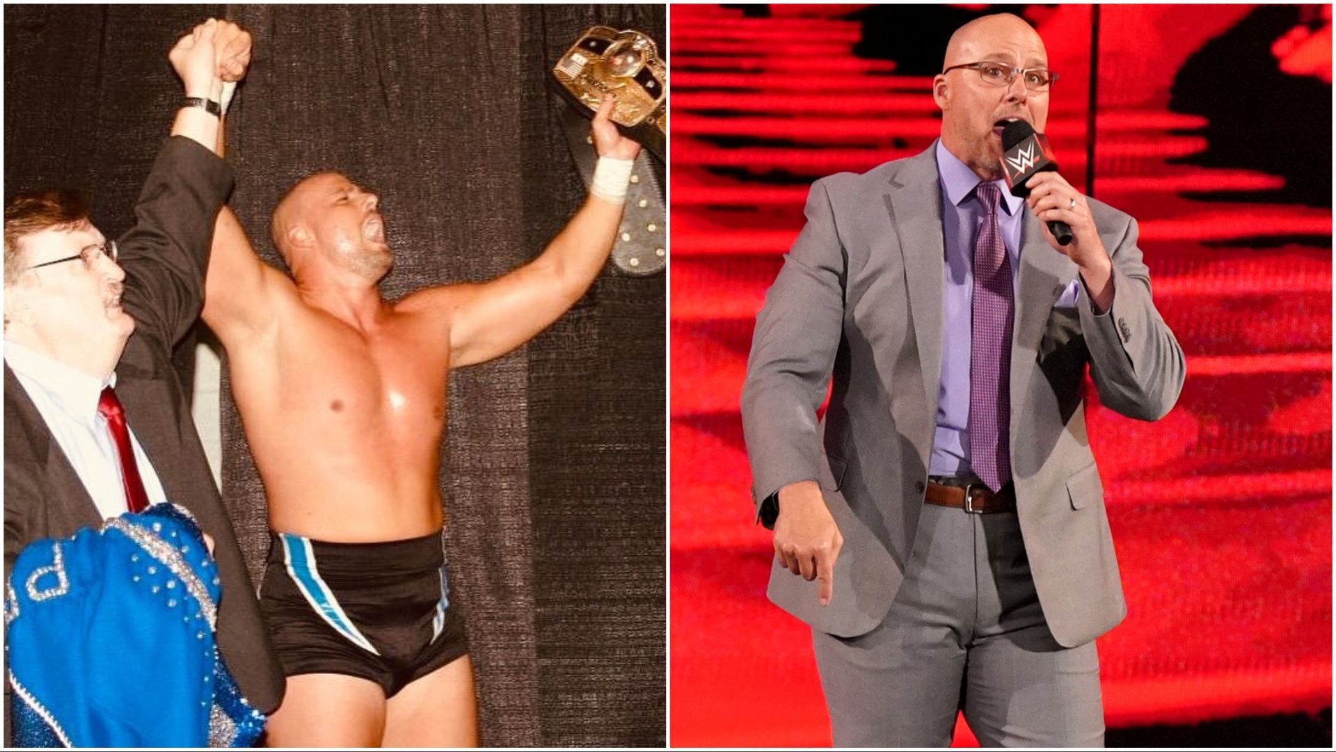 Adam Pearce in the NWA and on WWE RAW